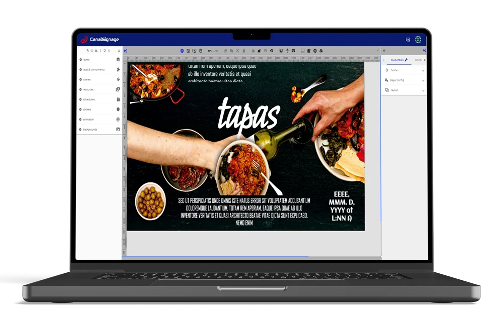 Software para digital signage CanalSignage