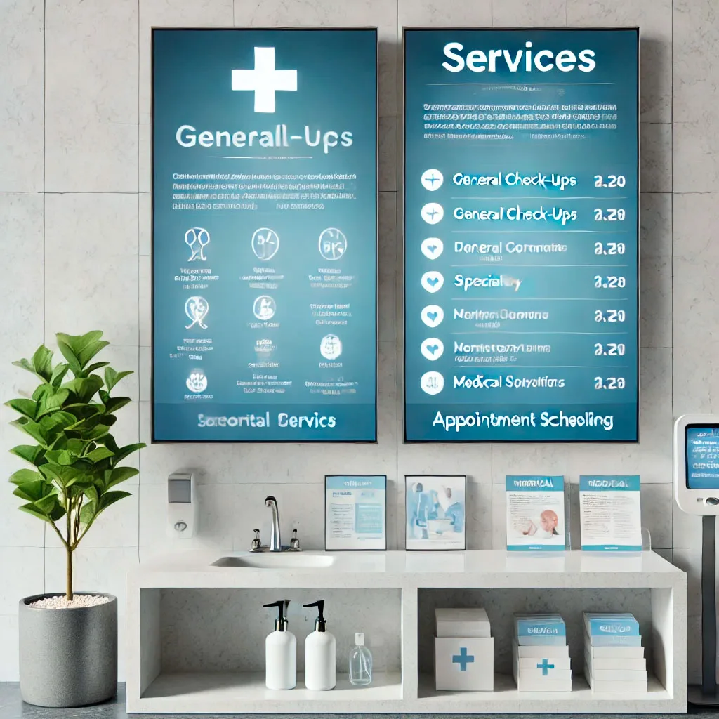 Solución de Digital Signage para Clínicas