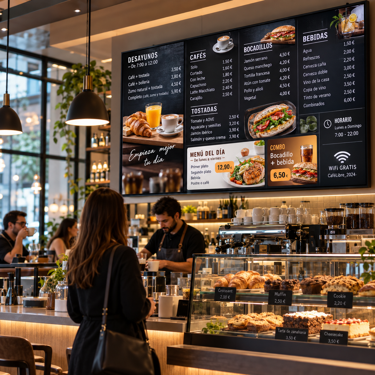 Solucion de Digital Signage para hostelería