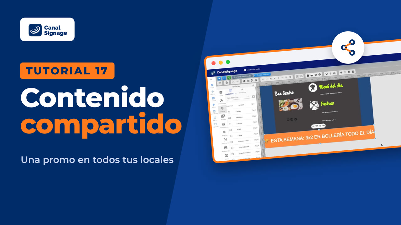 Tutorial 17: Contenido compartido: una promo en todos tus locales