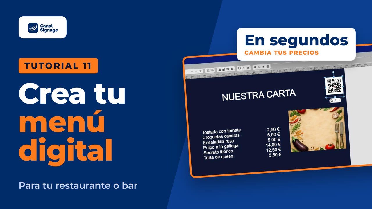 Tutorial 11: Cómo crear un menú digital para tu restaurante o bar